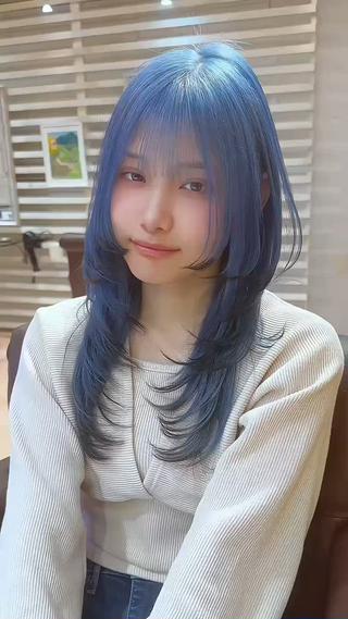 ロング 韓国系レイヤー特化 hiroのヘアスタイル