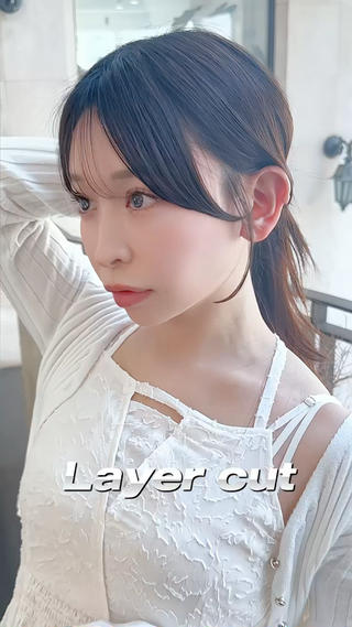 ロング 韓国系レイヤー特化 hiroのヘアスタイル