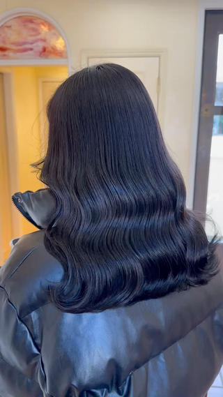 セミロング カラー 韓国系レイヤー特化 hiroのヘアスタイル