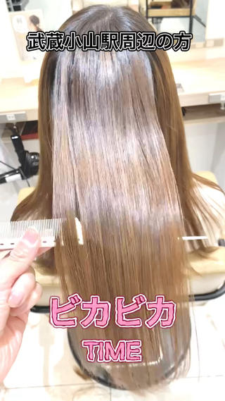 セミロング パーマ ⭐️⭐️縮毛矯正の スペシャリスト松本✨のヘアスタイル