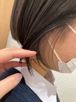 ベージュインナーカラー 