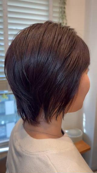 ショート カラー BANDE 水崎 悟のヘアスタイル