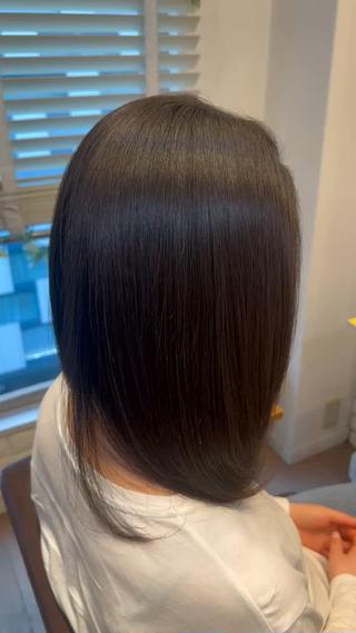 セミロング BANDE 水崎 悟のヘアスタイル