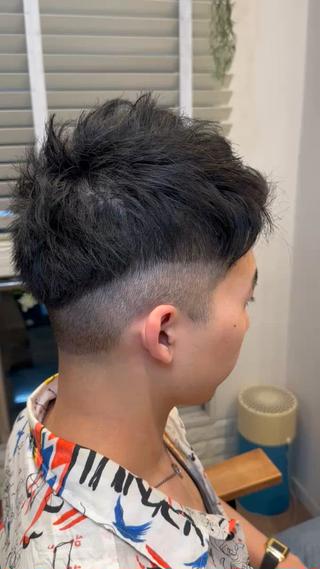 ショート メンズ BANDE 水崎 悟のヘアスタイル