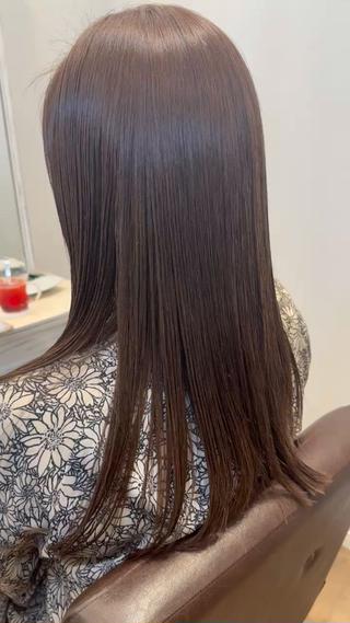 ロング カラー BANDE 水崎 悟のヘアスタイル
