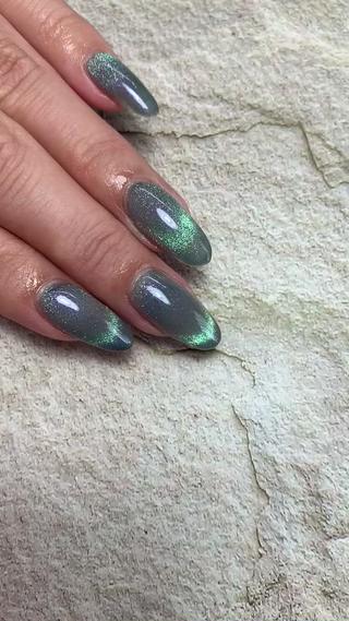 #マグネットネイル
#ワンカラーネイル
#うる艶ネイル
#奥行きマグネット
#マグネットフレンチ
#河内長野ネイル 