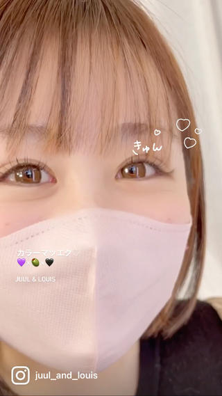 
誰もが惚れてしまう..♡

誰もが可愛くなるマツエク♡
カラーマツエクおすすめです 