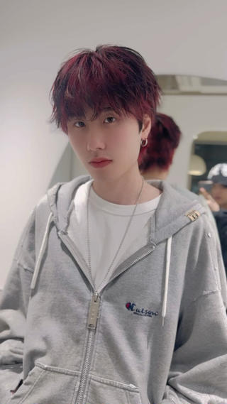 ショート カラー メンズ クボリョウ 吉祥寺/韓国ヘアのヘアスタイル