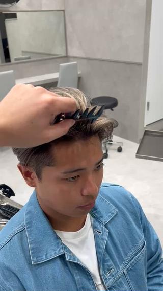 #メンズバレイヤージュ#メンズカラー 