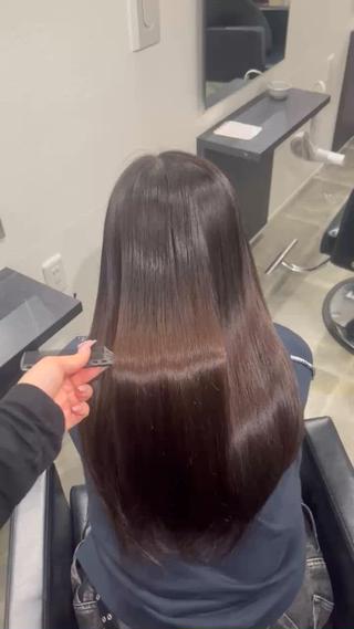 ロング ｈａｉｒ ｓｔｕｄｉｏ Ｚｅｎ　～ａｄｖａｎｃｅ～所属・🩶美髪矯正🩶 misakiのヘアスタイル