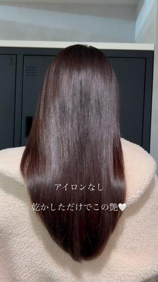 セミロング パーマ 諸井 芽のヘアスタイル
