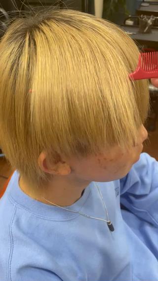 ブリーチにも美髪矯正 