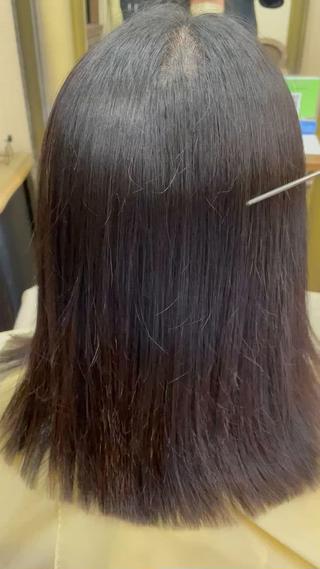 トリートメントでは癖は伸ばせません 