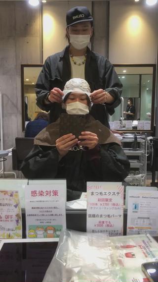 ショート カラー EnBlesS西宮 マンツーマン神道有基のヘアスタイル