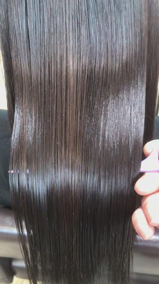 ロング EnBlesS西宮 マンツーマン神道有基のヘアスタイル