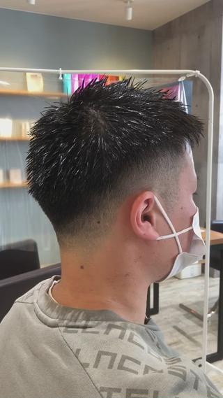 ショート カラー パーマ ヘアアレンジ メンズ キッズ ネイル マツエク・マツパ EnBlesS西宮 マンツーマン神道有基のヘアスタイル