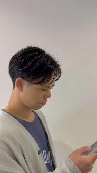 メンテナンスカット！
襟足刈り上げて毛量調整！ 