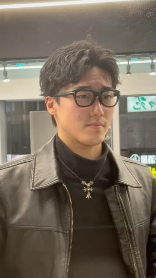パーマ 松田 優斗のヘアスタイル