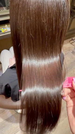 乾かしただけで艶々に！！️ 