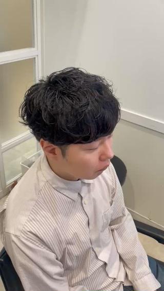 とにかくセットが楽！シャドウパーマ 