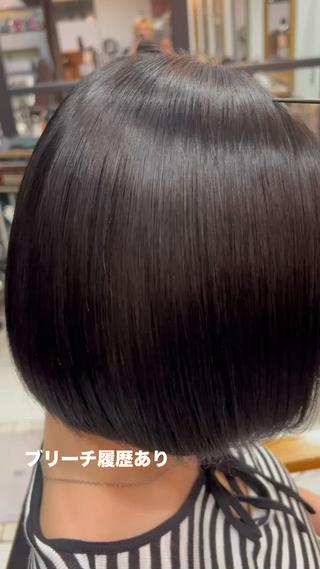 ブリーチ毛からでも出せる艶!