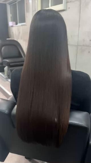 ロング CALAMARI所属・【渋谷で人気】艶髪× 髪質改善/ツヤカラーのヘアスタイル