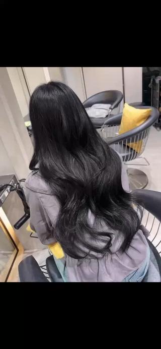 ロング カラー 韓国ヘア syoukiのヘアスタイル