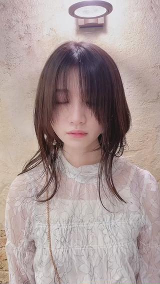 前髪顔まわり小顔カット