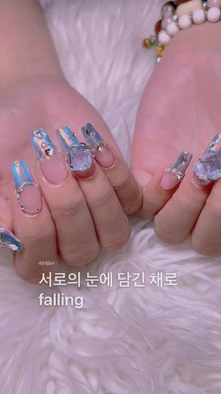 ネイル 長さだし専門店 M2　rikaのネイルデザイン