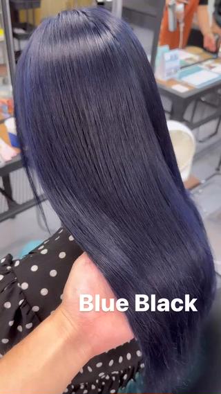 ブリーチ3回履歴
ブルーブラックカラー 