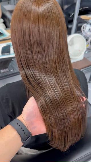 髪質改善縮毛矯正で驚きの美髪に♪ 