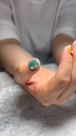 お客様、持ち込みネイル 