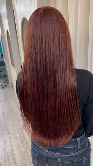 ロング hairグラチア所属・新城 奈央のヘアスタイル