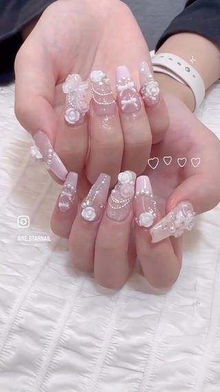 お姫さまねいるᐡ⸝⸝> ·̫ <⸝⸝ᐡ♡はー
スカルプネイル/デザインネイル/薔薇ネイル/地雷ネイル