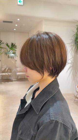#ショート#ショートボブ#丸みショート#大人美人ショート#マッシュショート#イルミナカラー#髪質改善カラー