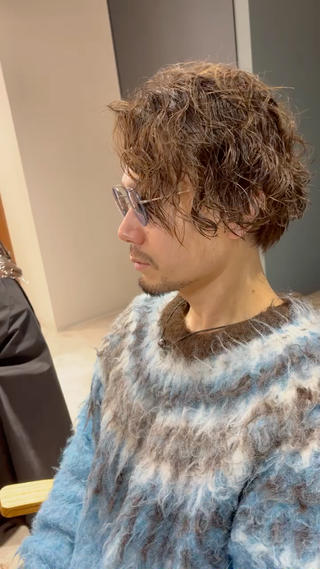 パーマ メンズ 【代表】 辻龍樹のヘアスタイル