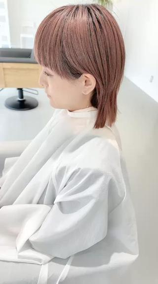 ミディアム カラー 中島 剛のヘアスタイル