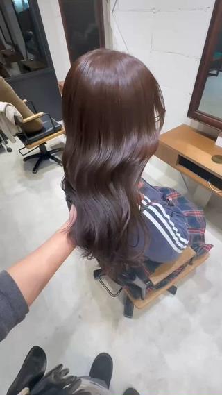 ロング エデル所属・⠀ hinaのヘアスタイル