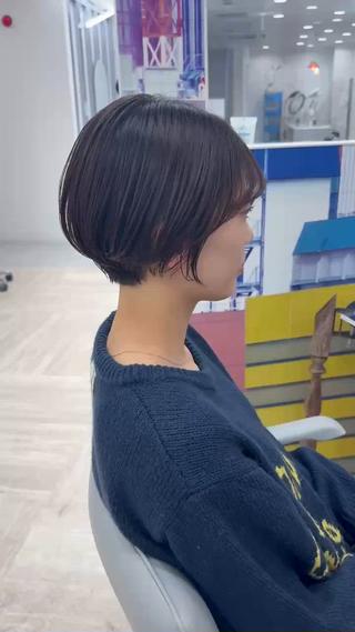 ショート Gardenhair 小笠原篤矢ショートのヘアスタイル