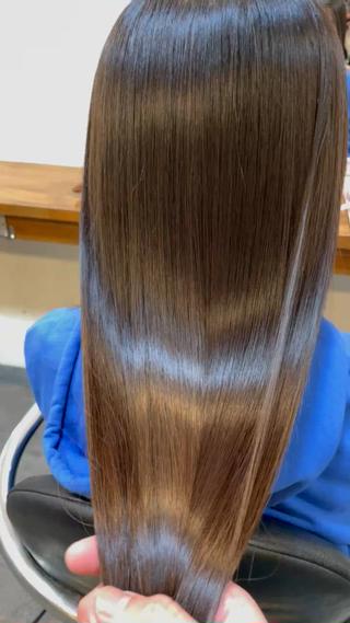 ロング パーマ 丸山 菜々子のヘアスタイル