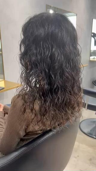 ミディアム パーマ 【arc】 mikiho/パーマのヘアスタイル