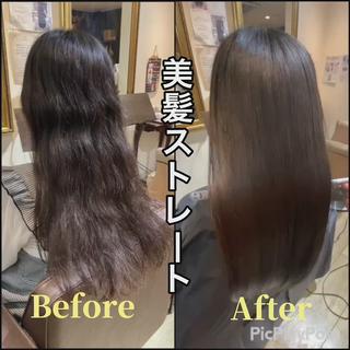 美髪ストレート 