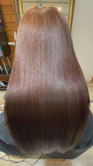 美髪ストレート 