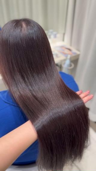 ロング カラー COA PLUS CHIBA所属・きょうか/髪質改善 /艶カラーのヘアスタイル