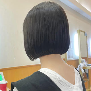 セミロング カラー ヘアアレンジ キッズ さわ きょうすけ/ ボブ髪質改善ショートのヘアスタイル