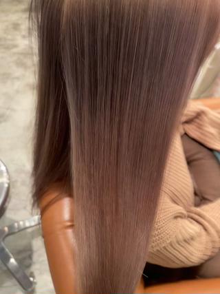 1ブリーチで作る王道ミルクティーベージュ 