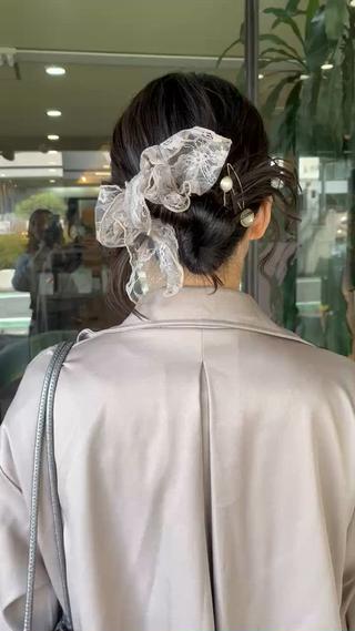 柔らかめのカチモリヘア