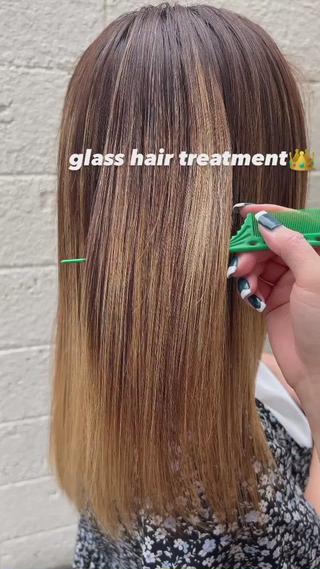 #髪質改善トリートメント#グラスヘアートリートメント#トリートメント#ブリーチ毛 