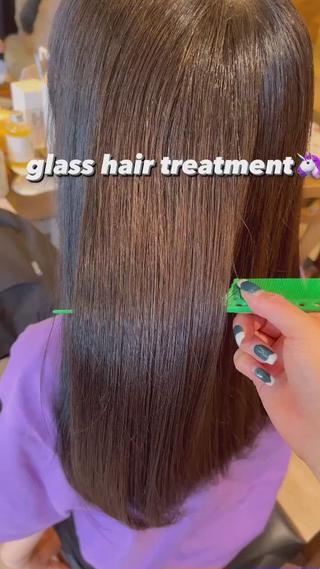 #セミロング#ロングヘア#髪質改善#髪質改善トリートメント#ダークトーン#暗髪 