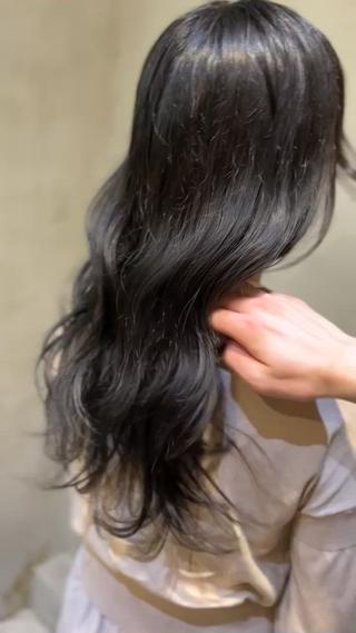 セミロング カラー ヘアアレンジ 🫧艶髪矯正 髪質改善🫧 大介のヘアスタイル